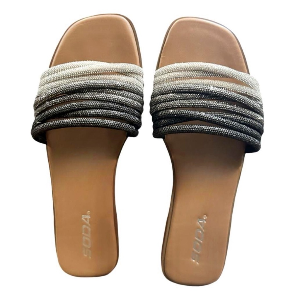 Multi Strand Rhinestone Slides